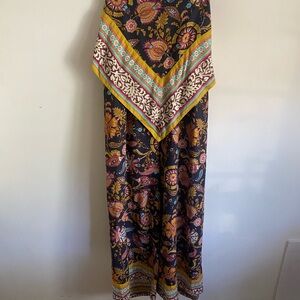 Anthropologie Floral‎ Bohemian Sleeveless Jumpsuit